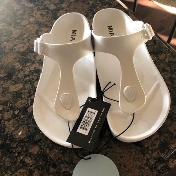 mia plastic sandals